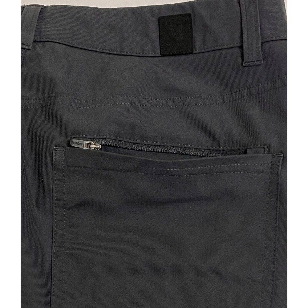 VUORI Charcoal Gray Chino Meta Pants Athletic Slim Tapered Performance 30x30 - Picture 5 of 6